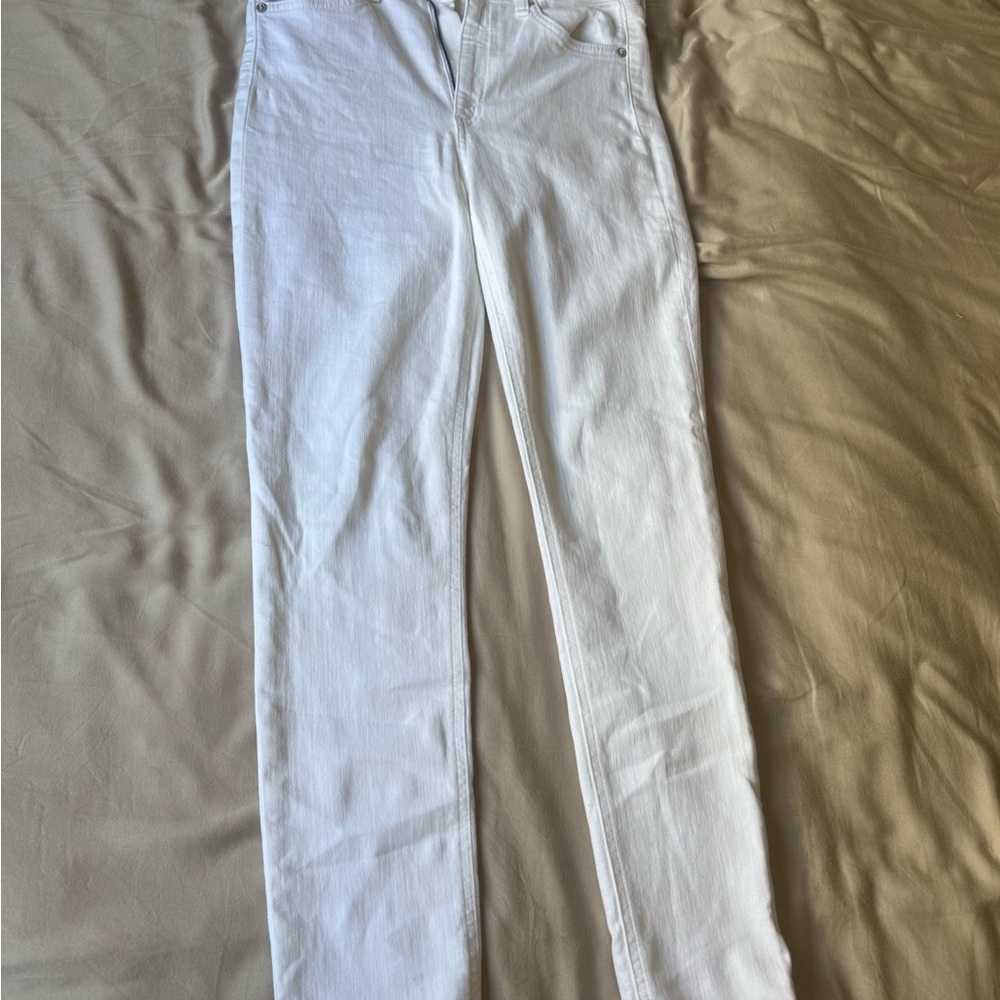 Rag & Bone Nina White High Rise Ankle Skinny Womens Size 29
